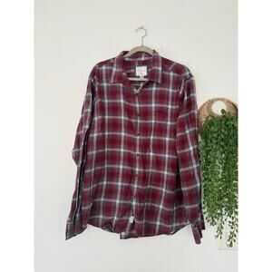 Men’s American Eagle XL Red / Burgundy Flannel